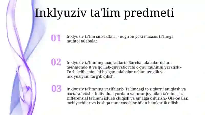 Inklyuziv Ta'Lm Kursi 2