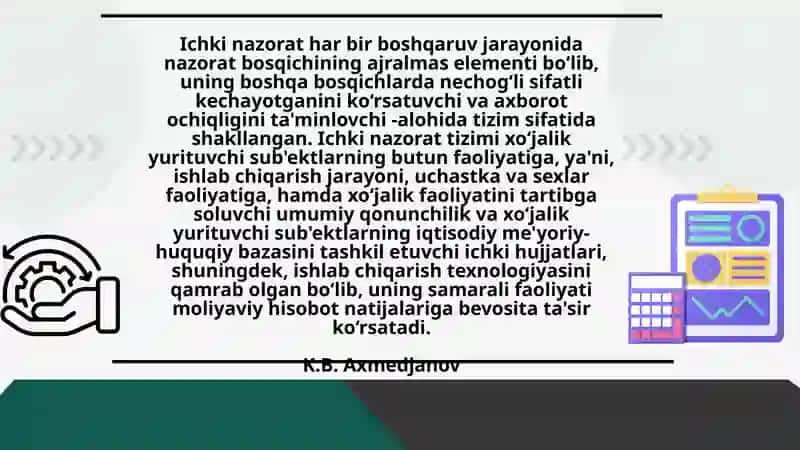 ICHKI NAZORAT TIZIMI 2