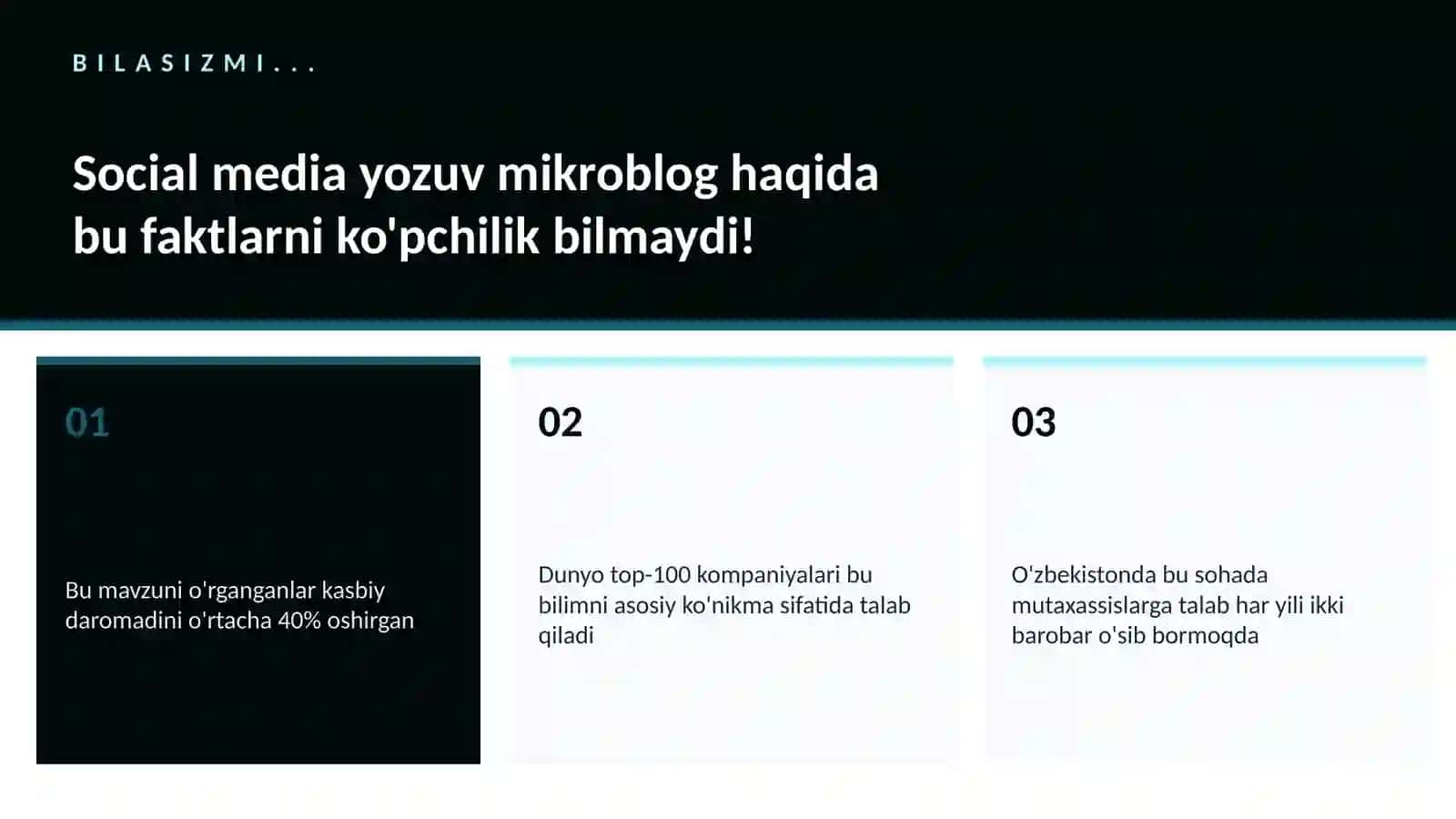 Social media yozuv mikroblog 2