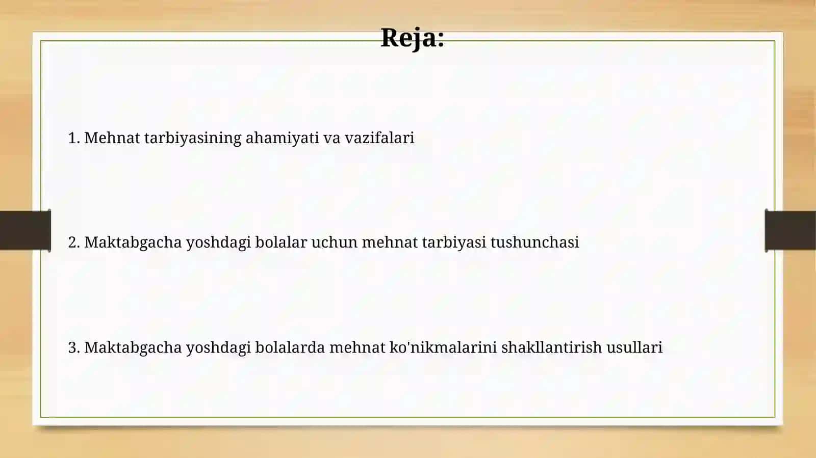 MAKTABGACHA YOSHDAGI BOLALAR MEHNAT TARBIYASI 2