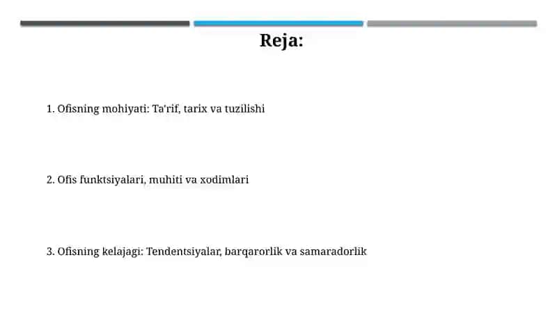 Iroda haqida tushuncha 2