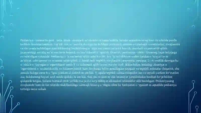 Pediatriyaamaliyotidakoʻpuchraydiganinfeksiyalar 2