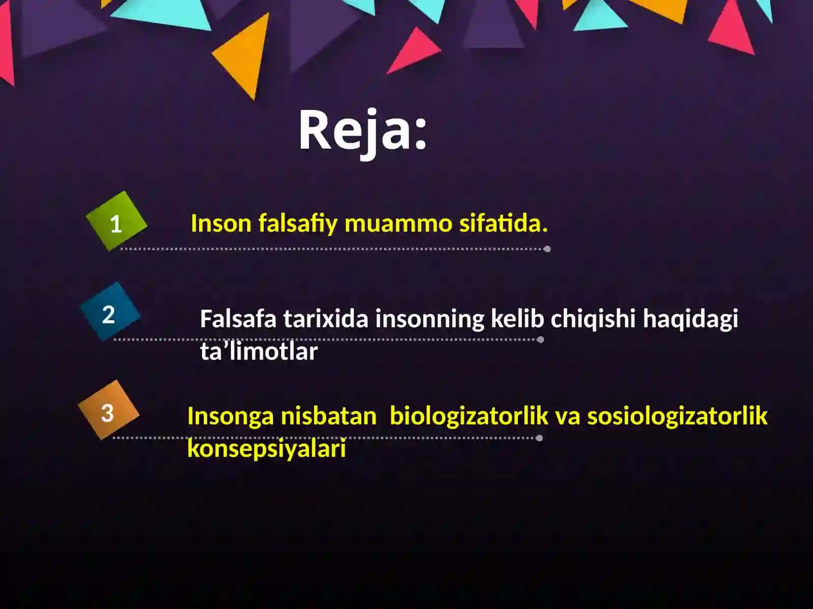 Sharq va g’arb falsafasida inson masalasi 2