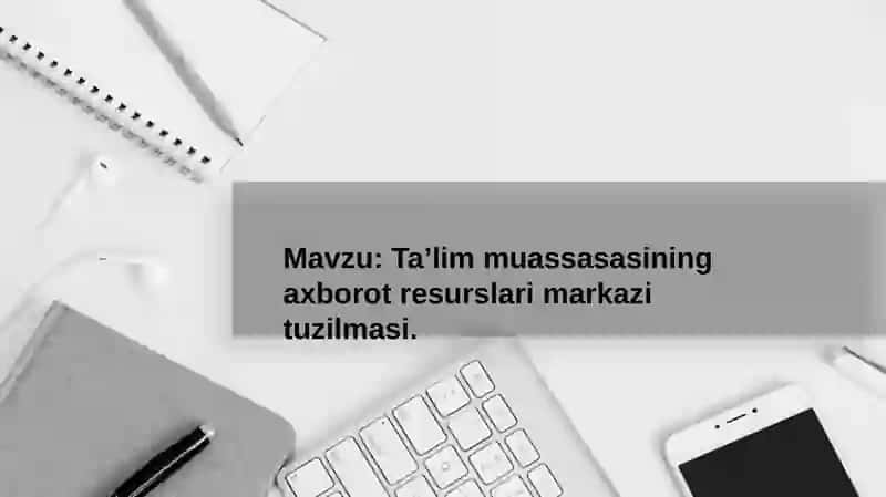 Axborot-resurs markazi 2