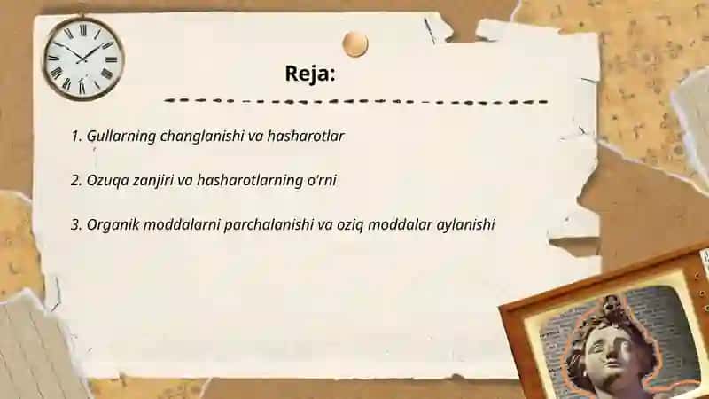 Hasharotlarning tabiatdagi ahamiyatlari 2