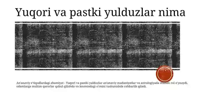 Yuqori Va Pastki Startlar 2