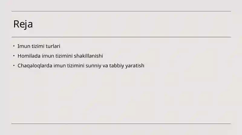 Bolalarda imun tizimini tekshirish usullari 2