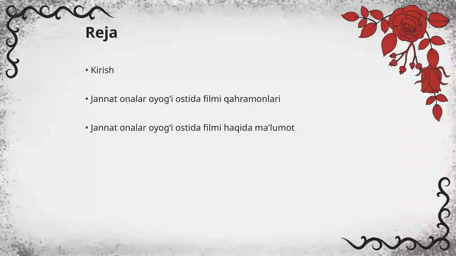 Jannat onalar oyogʻi ostida filmi 2