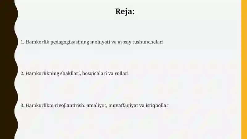 Hamkorlik pedagogikasi 2