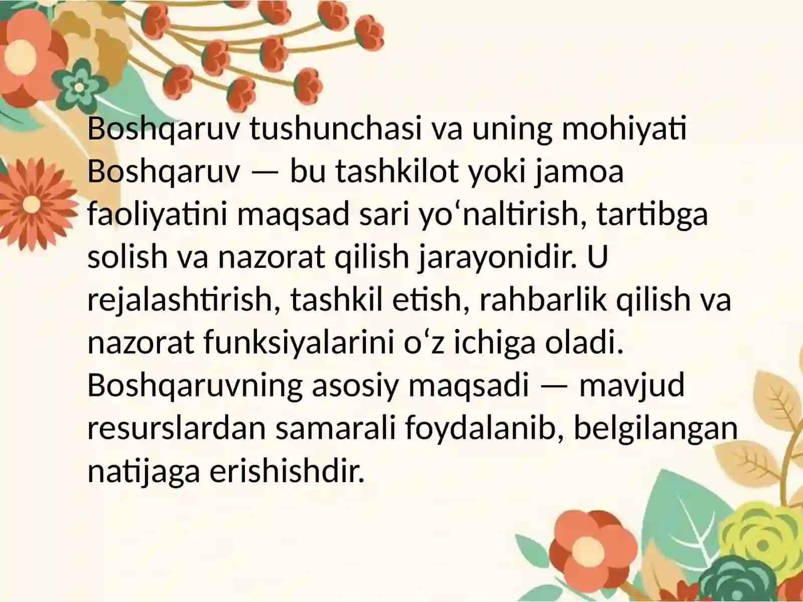Rahbar tomonidan boshqaruvharakati 2