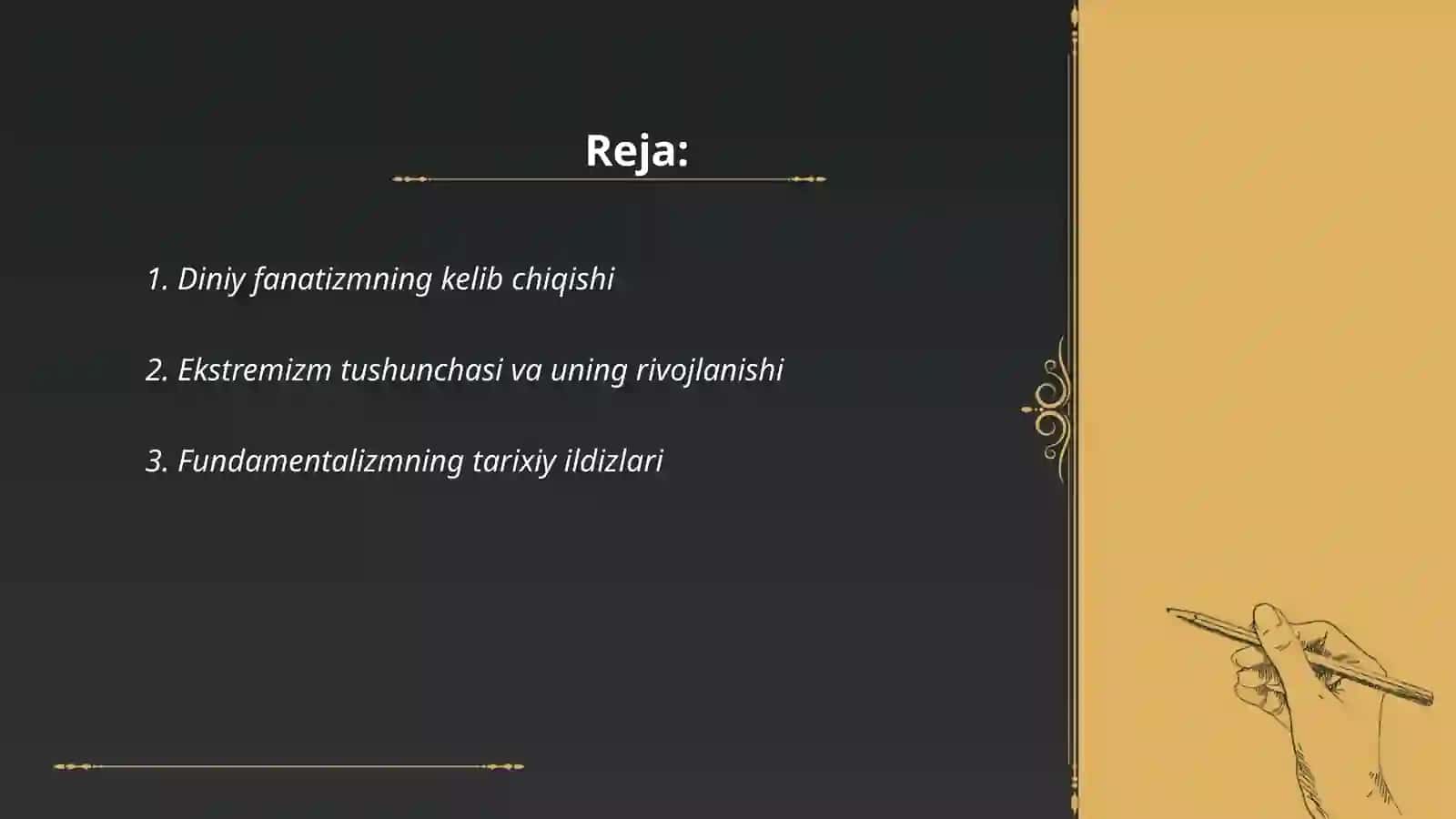 Diniy fanatizmning kelib chiqishi 2