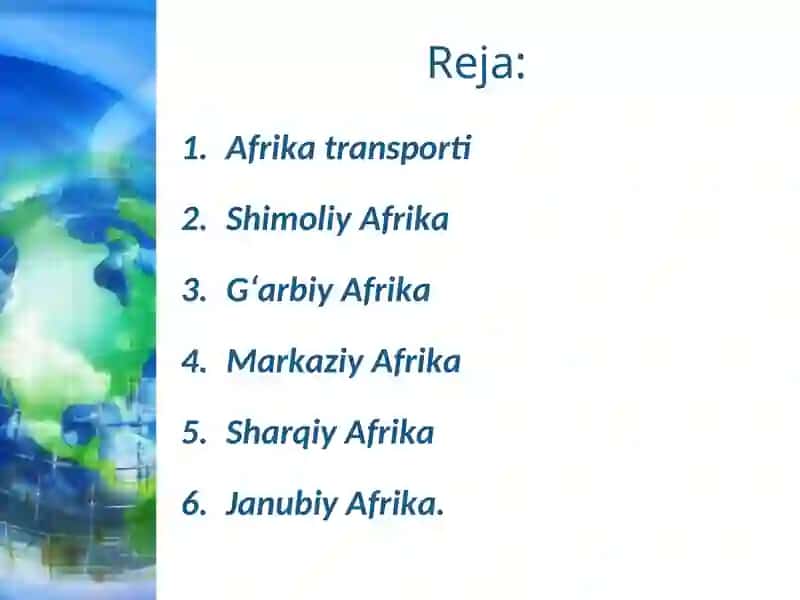 Afrikаtrаnspоrti 2
