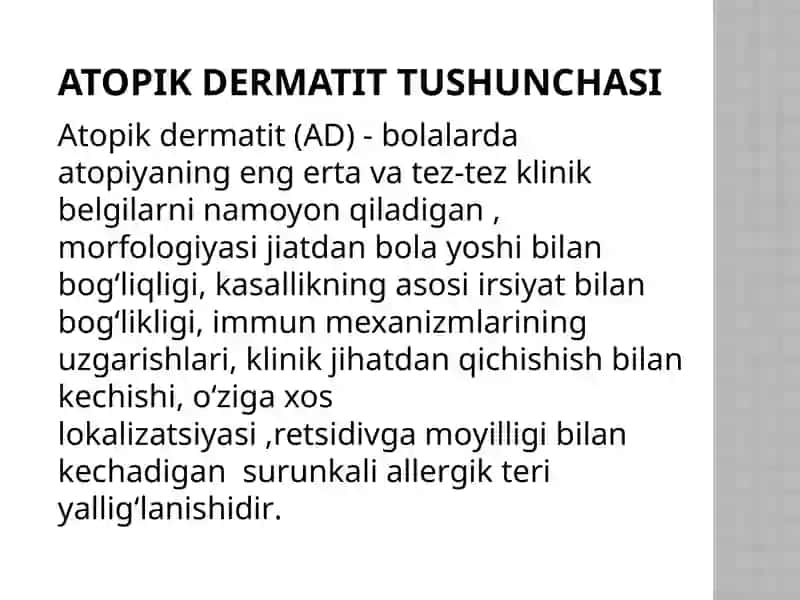 Atopik dermatit 2