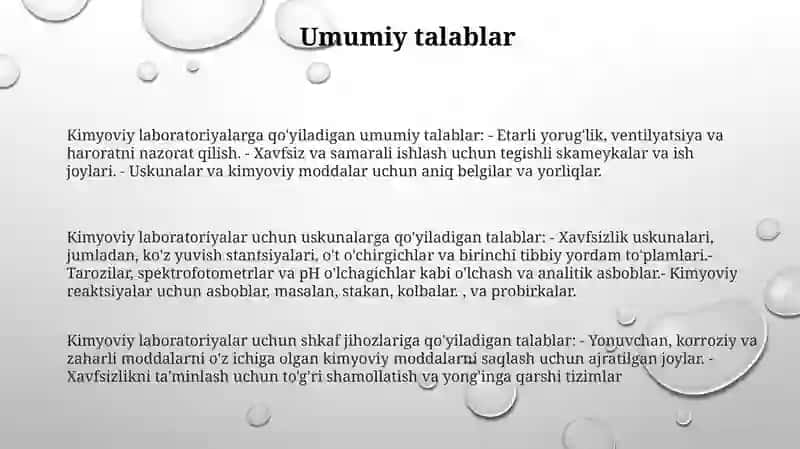 Kimyo O'Qitish Vositalari 2