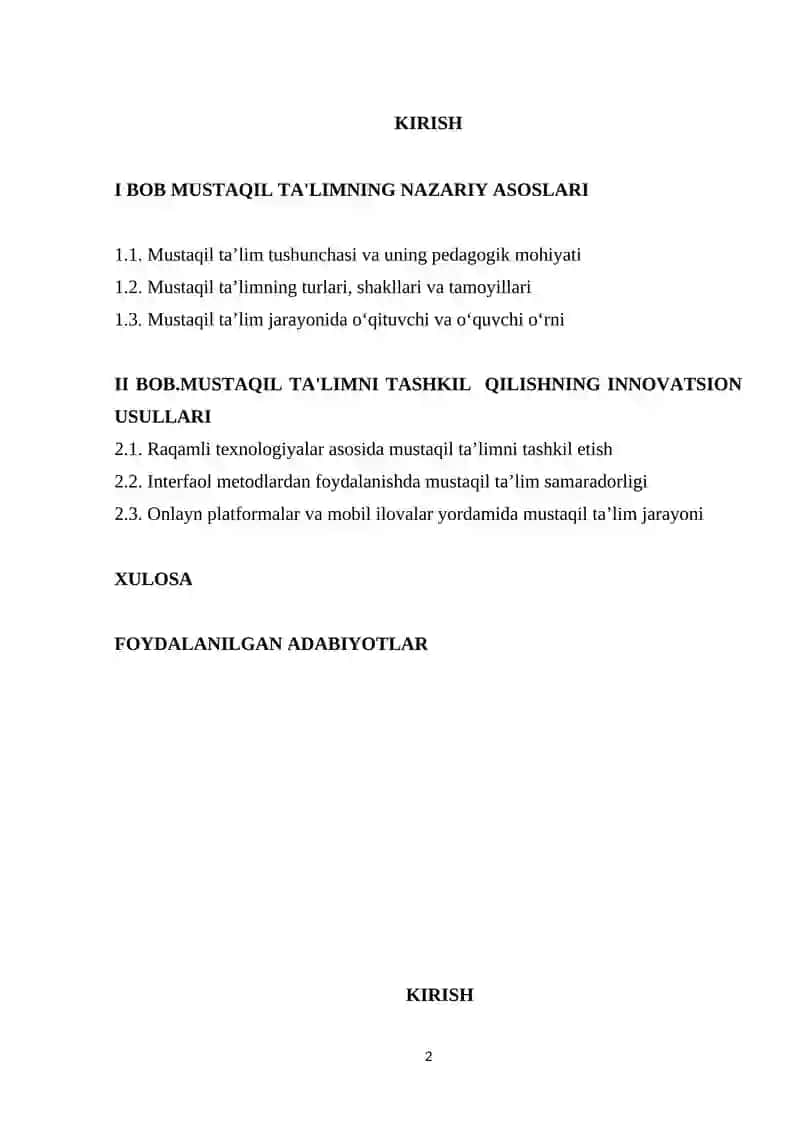 Kurs ishi 2