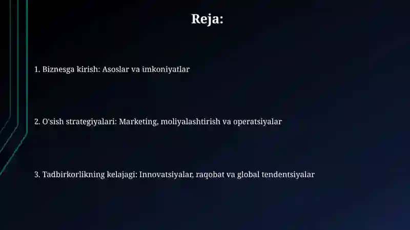 Biznesvatadbirkorlik 2