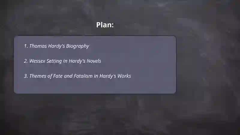Thomas Hardy's Biography 2