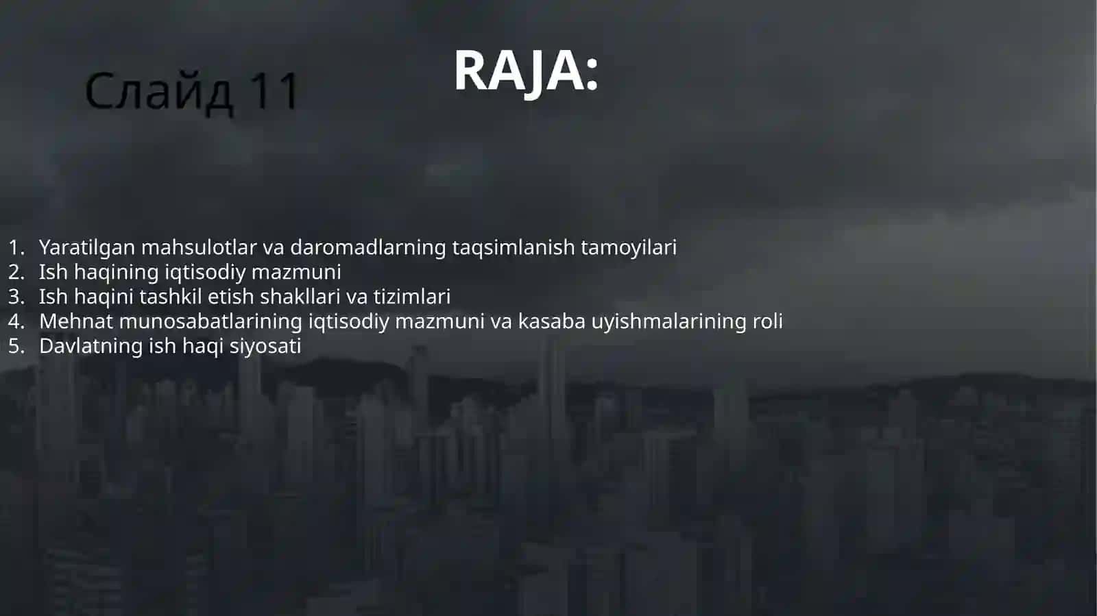 ISH HAQI VA MEHNAT MUNOSABATLARI 2