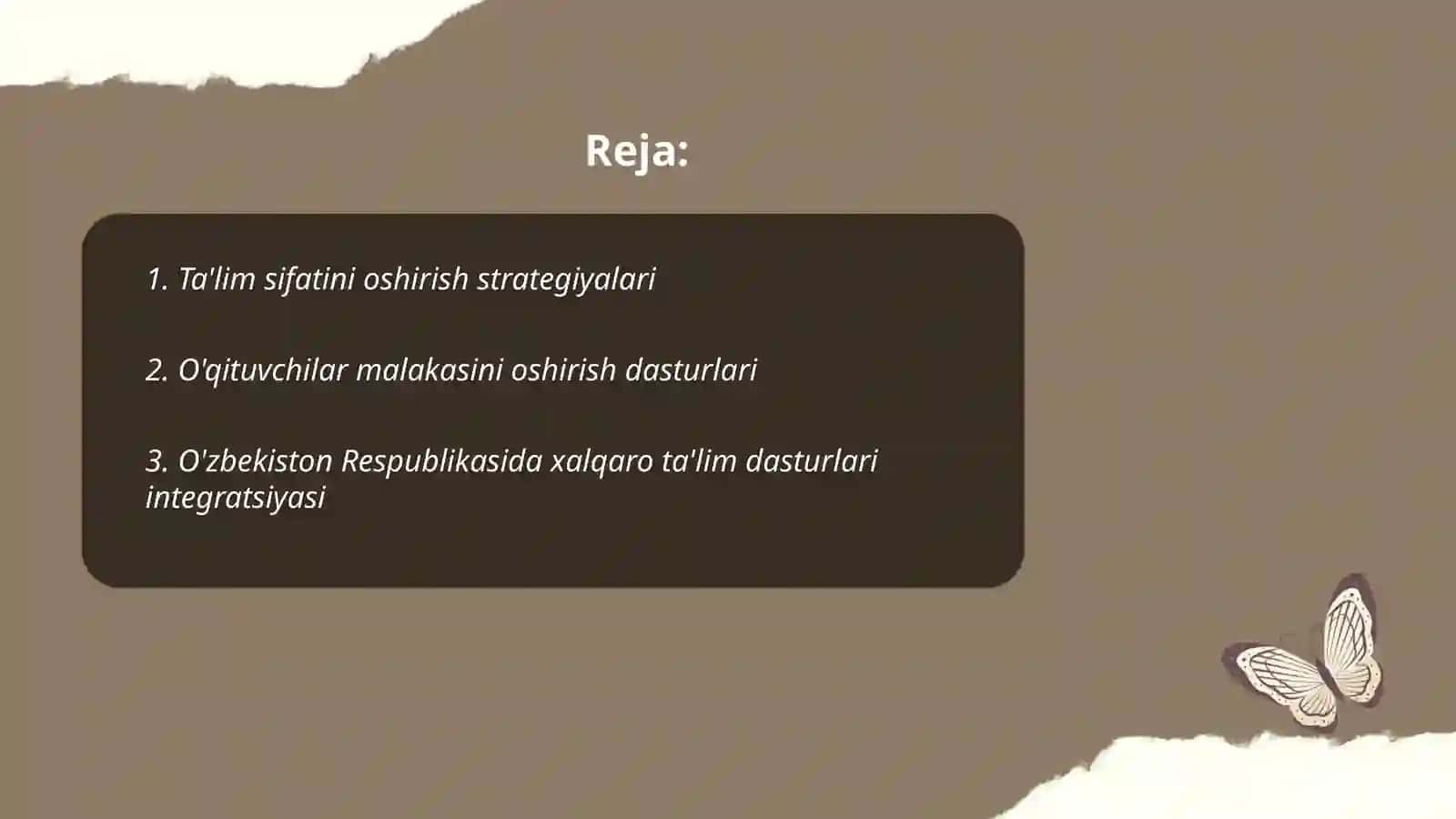 Ta'lim sifatini oshirish strategiyalari 2