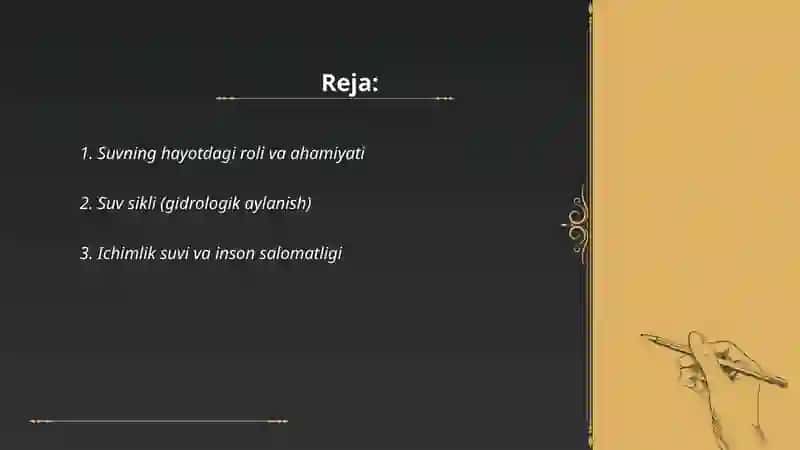 Suv hayot manba'i 2