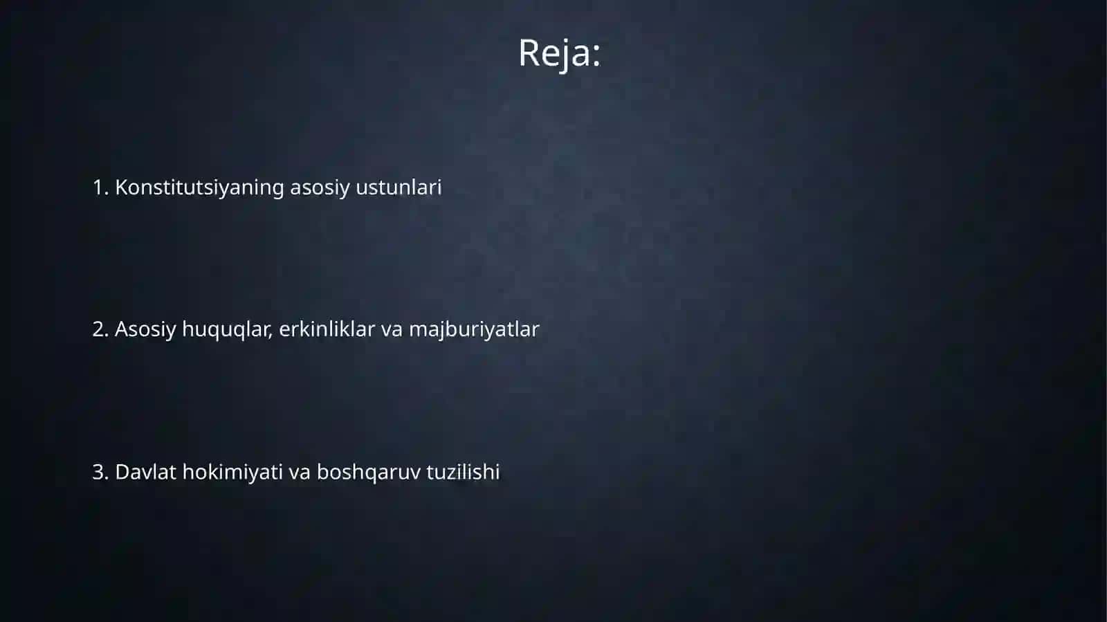 Konstitutsiyaning asosiy prinsiplari 2