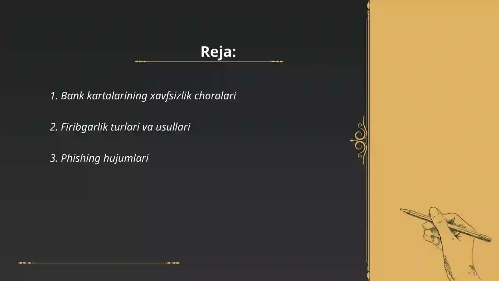 Bank kartalari bilan bo'ladigan firibgarliklar 2