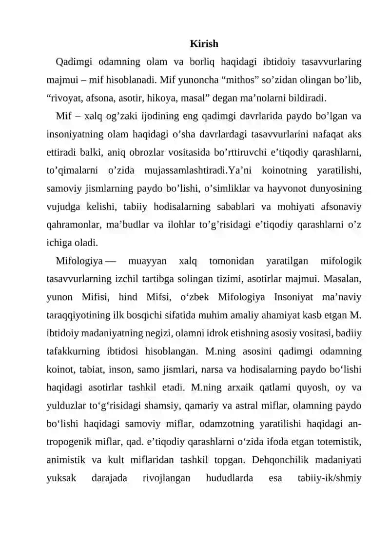 Mif haqida tushuncha 2