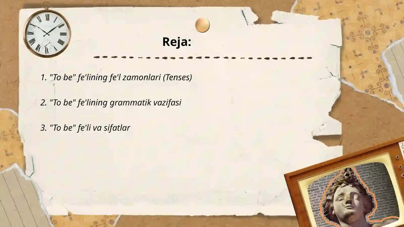 Ingliz tilidagi "to be" fe'li 2