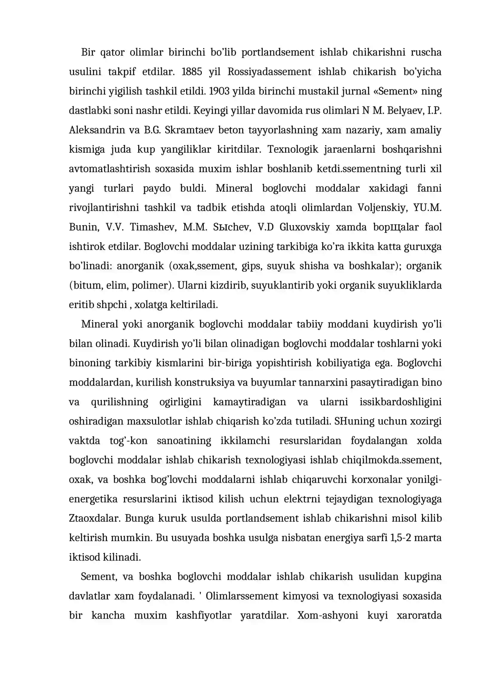 Gidrofob portlandsement ishlab chiqarish 2