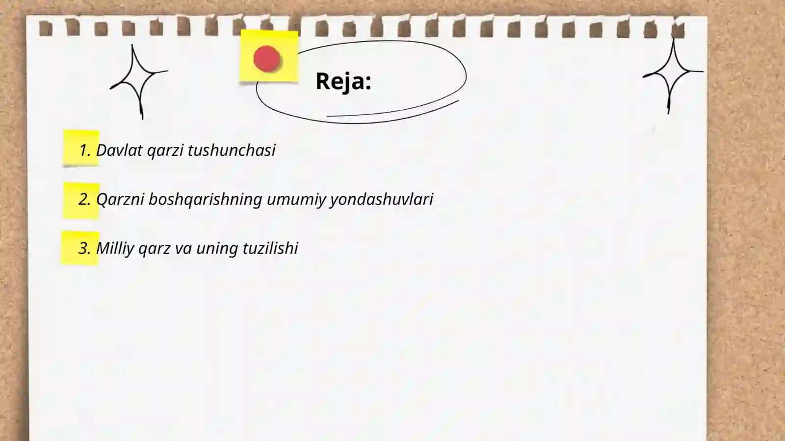Davlat qarzini boshqarish strategiyasi 2