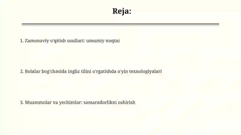 Zamonaviy o'qitish usullari 2