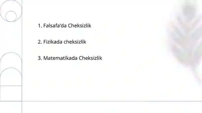 Cheksizlik 2