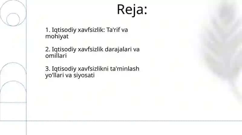 Iqtisodiy xavfsizlik 2