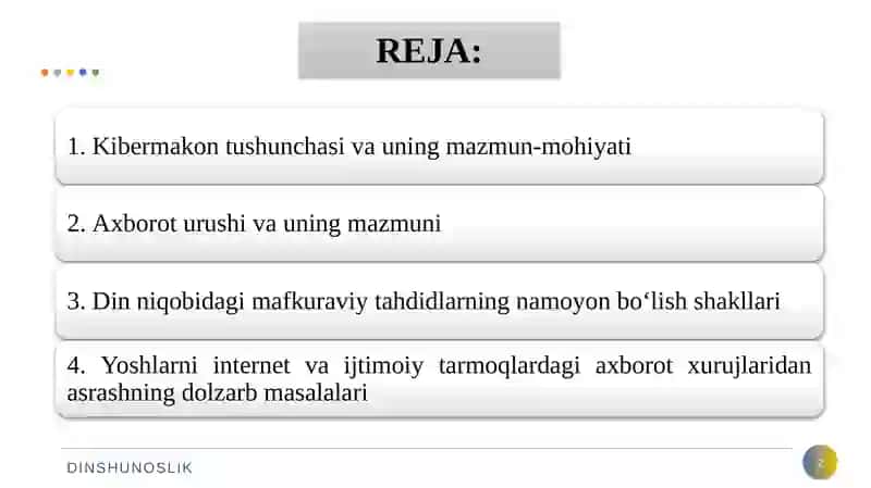 KIBERMAKONDA DIN OMILI 2