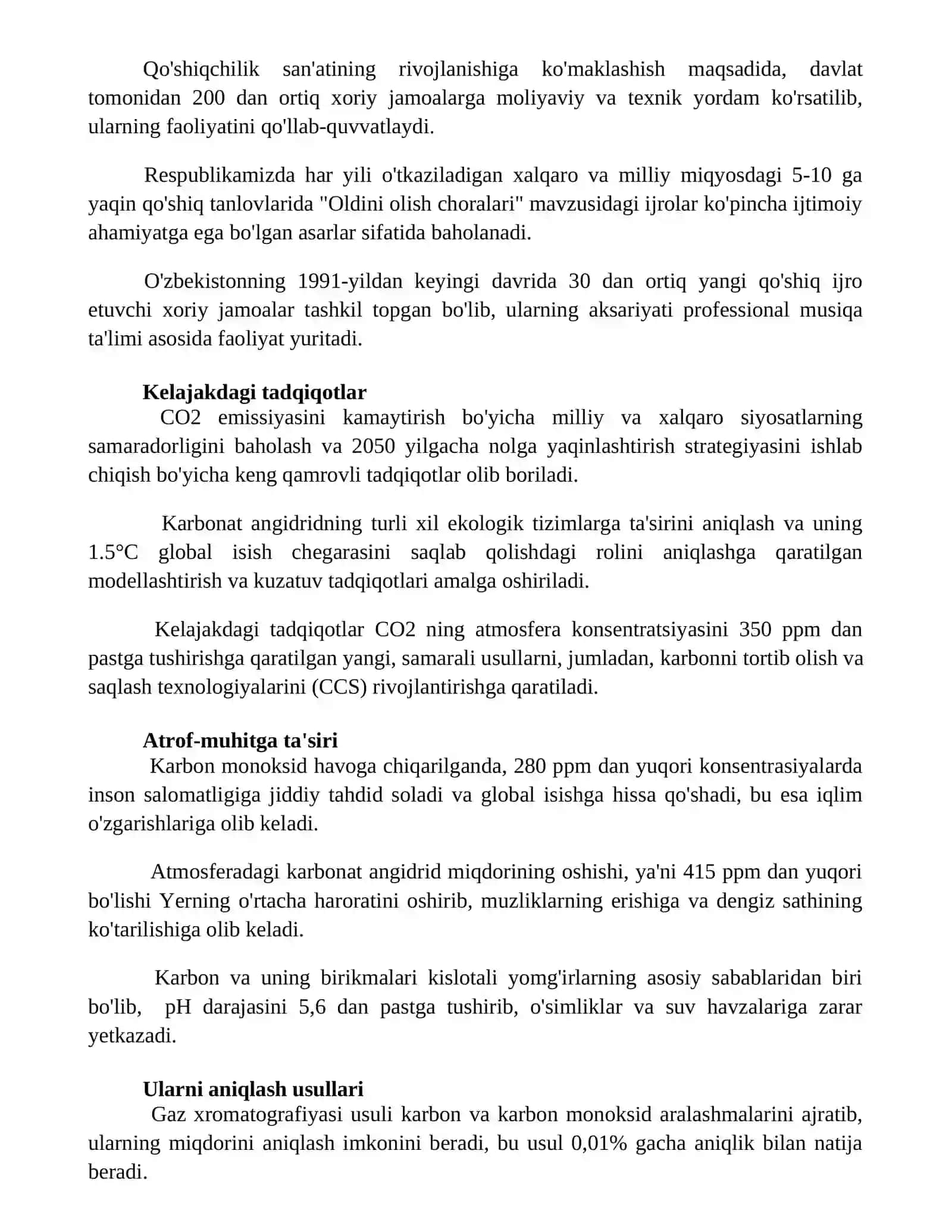 Uglerod uglerod oksidi.Karbanat angidred 2