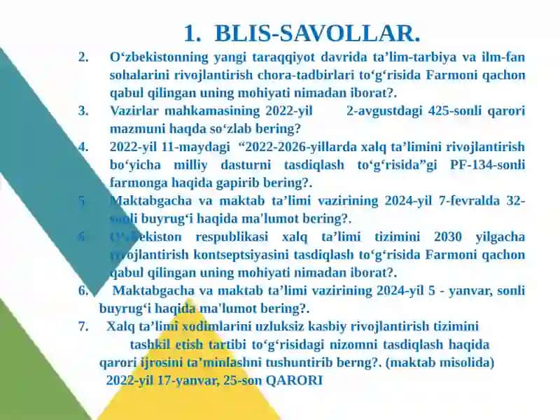 Xalqaro yondashuvlar asosida maktab taʼlimi samaradorligini oshirish 2