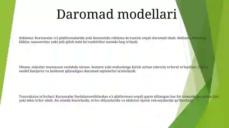 Elektron Biznes Modellari 2