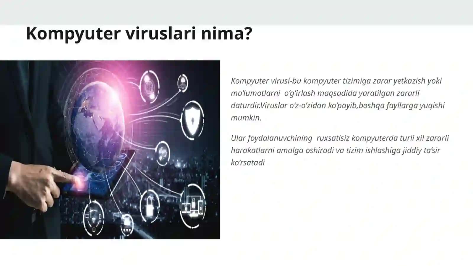 Kompyuter viruslari haqida ma’lumot 2