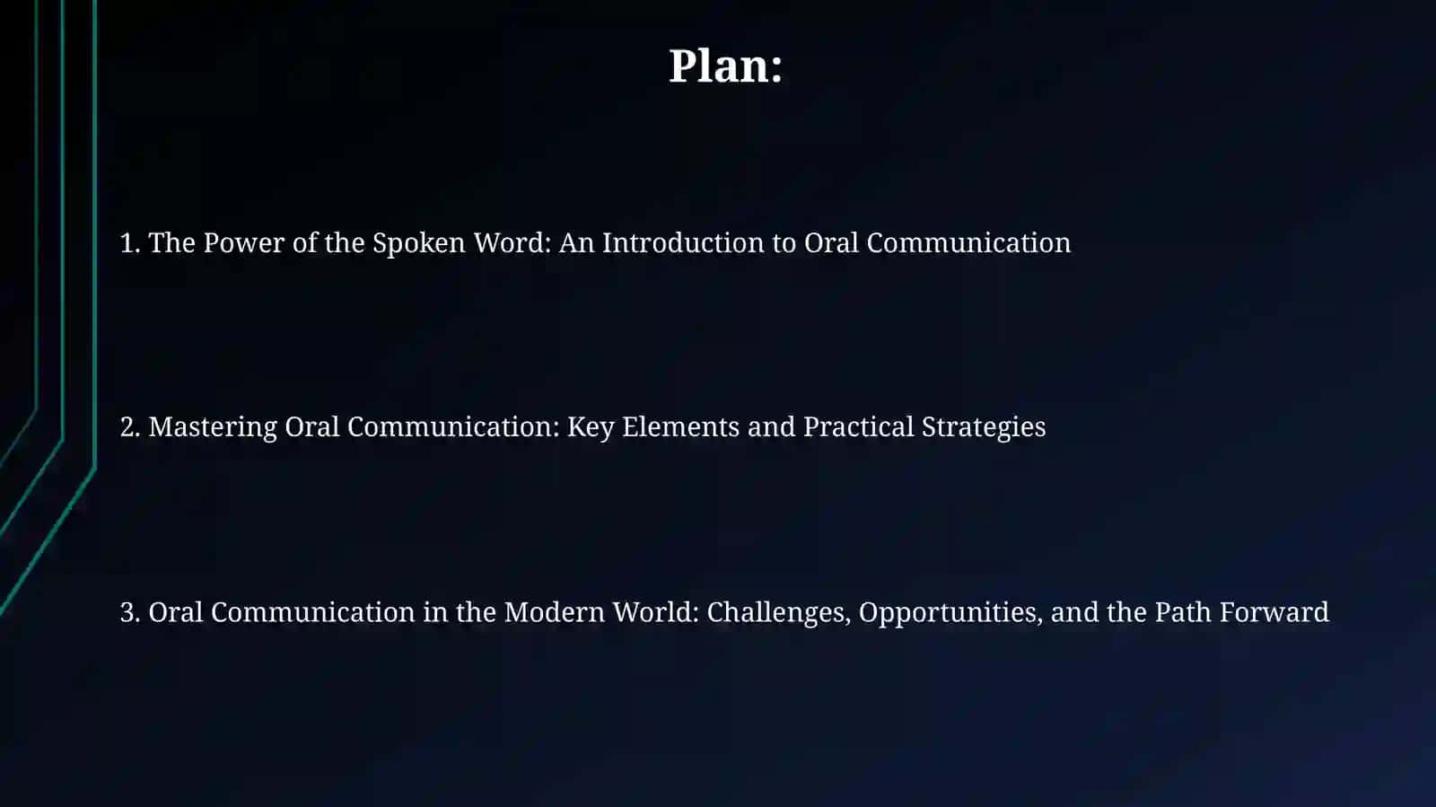 The Power of Voice: Understanding Oral Communication 2