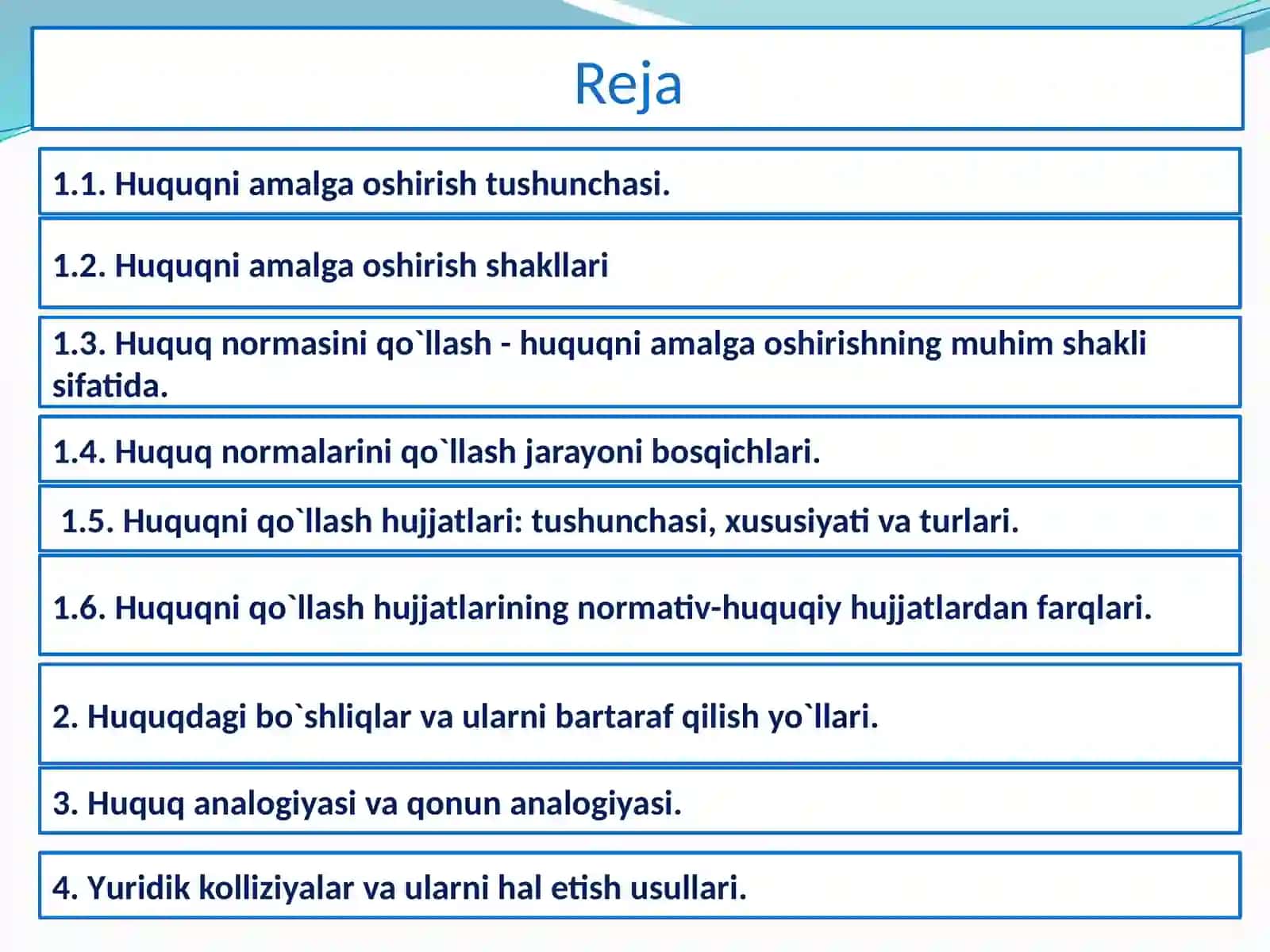 HUQUQNI AMALGA OSHIRISH 2