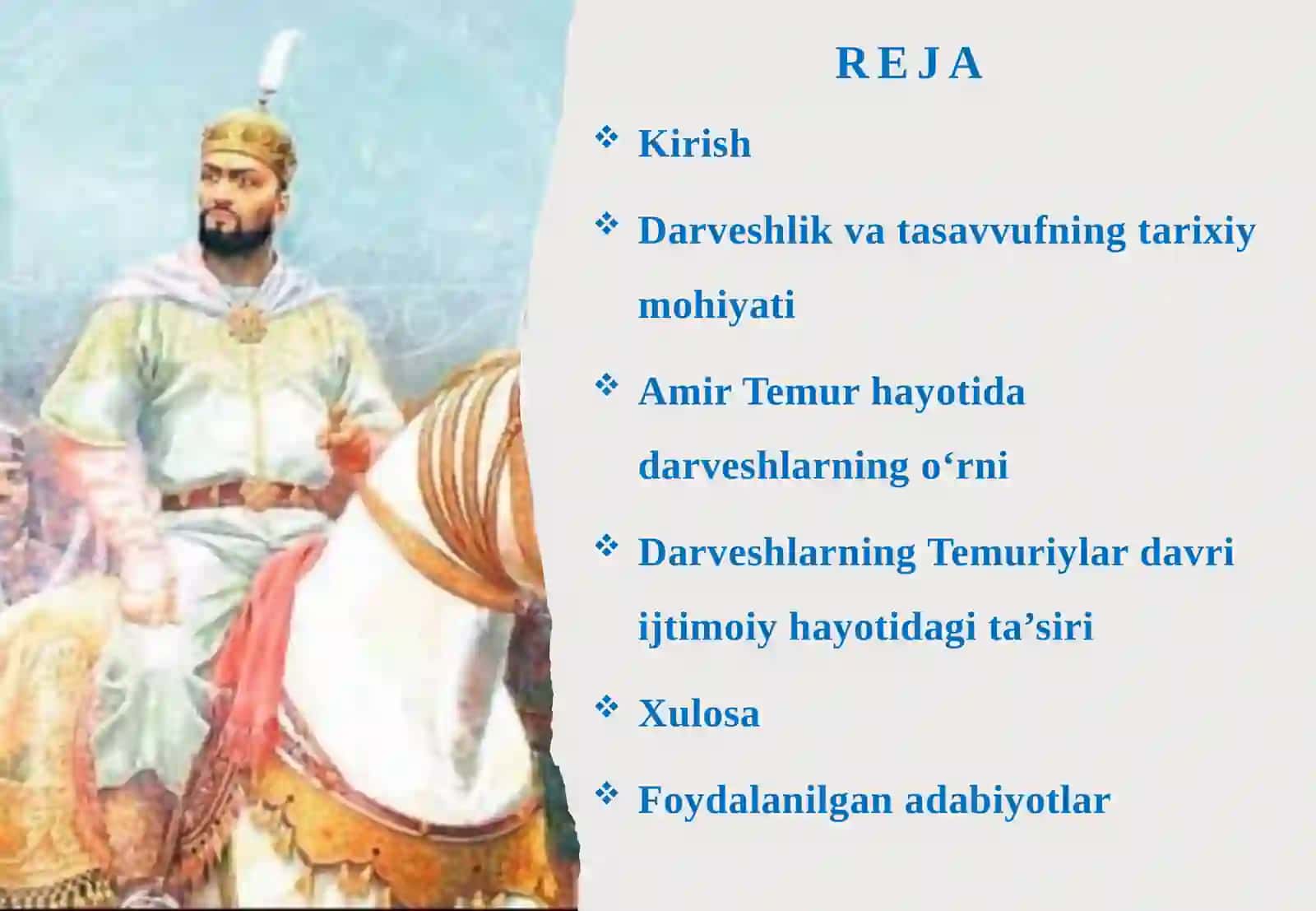 Amir Temur hayotida darveshlar ning tutgan o‘rni va ro‘li 2