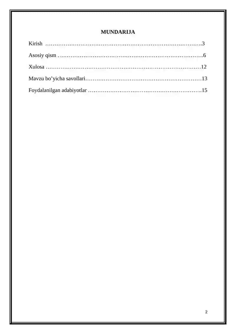 "Tibbiyotda axborot texnologiyalari" 2