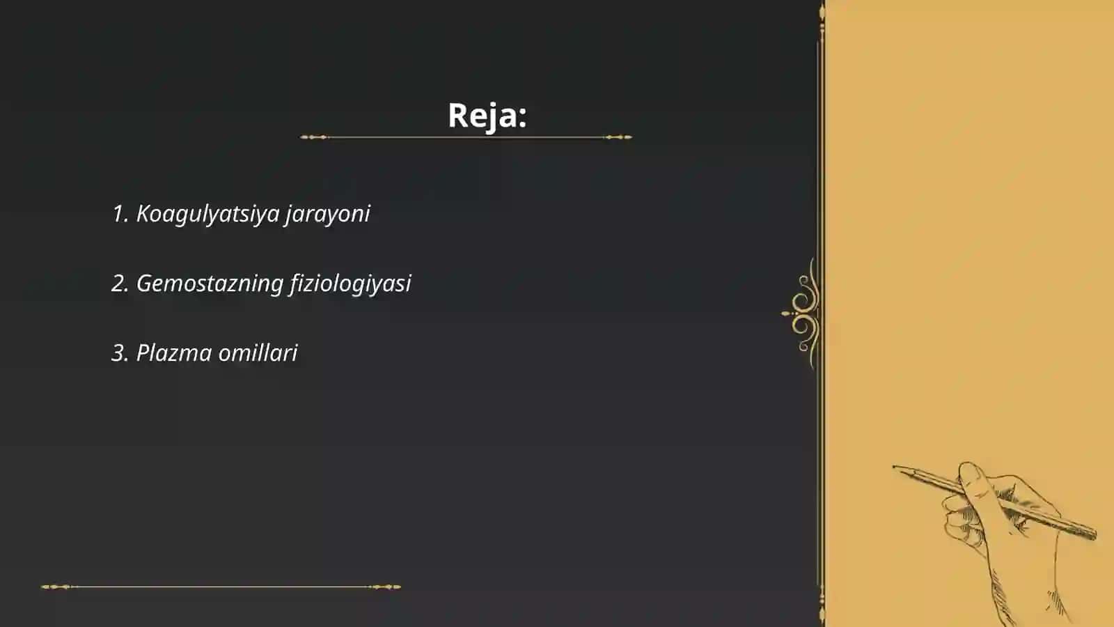 Koagulyatsion gemostaz 2