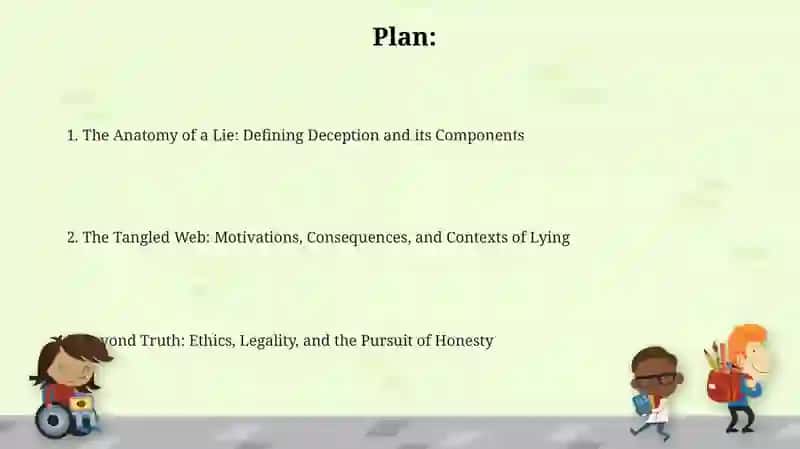 The Anatomy of a Lie 2