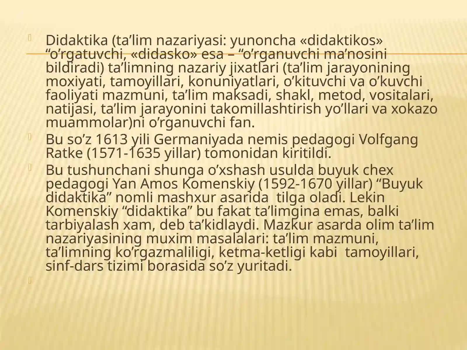 Ta’lim nazariyasi 2