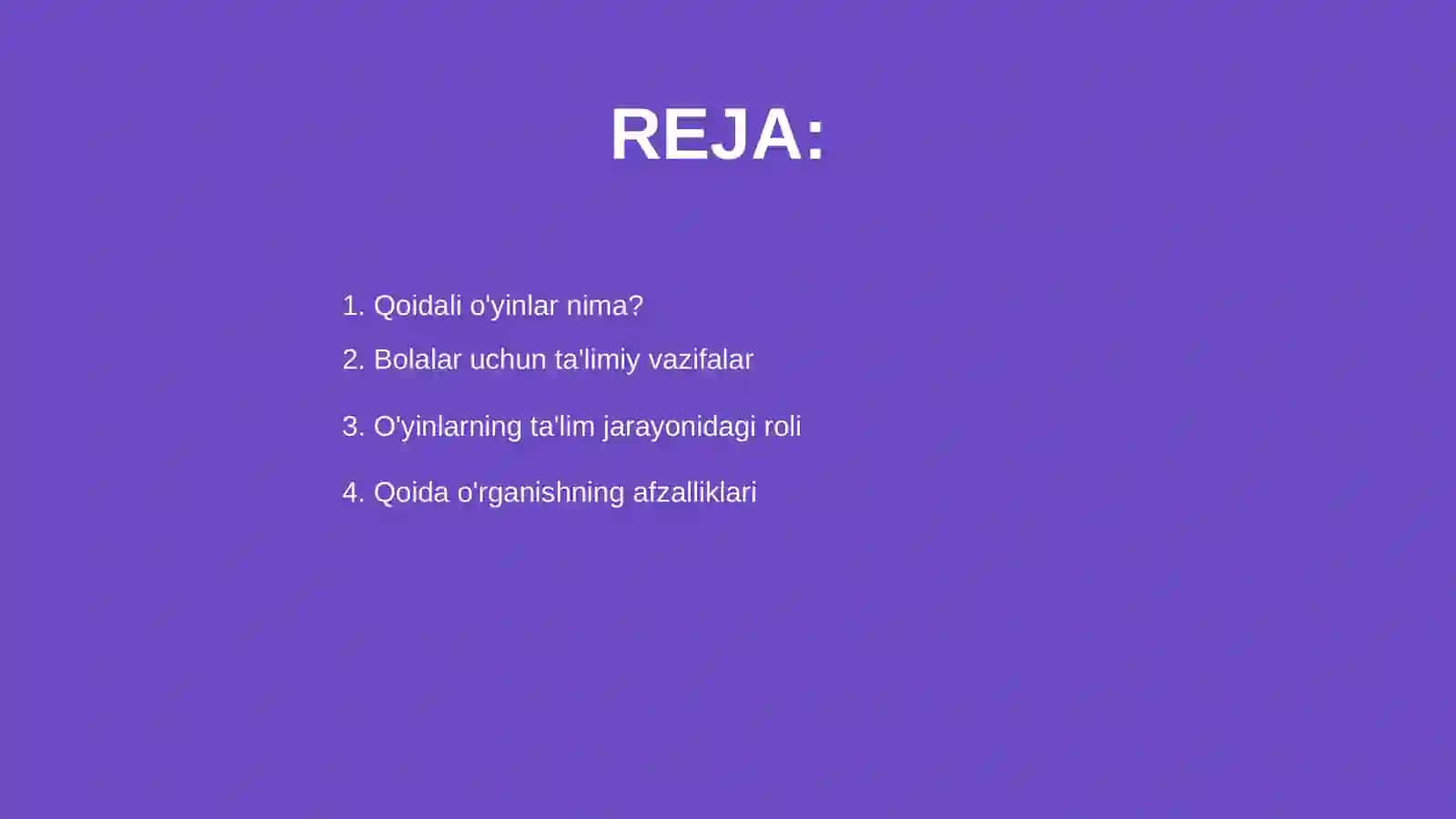 Qoidali o'yinlar bolalarga ta'lim berish shakli 2