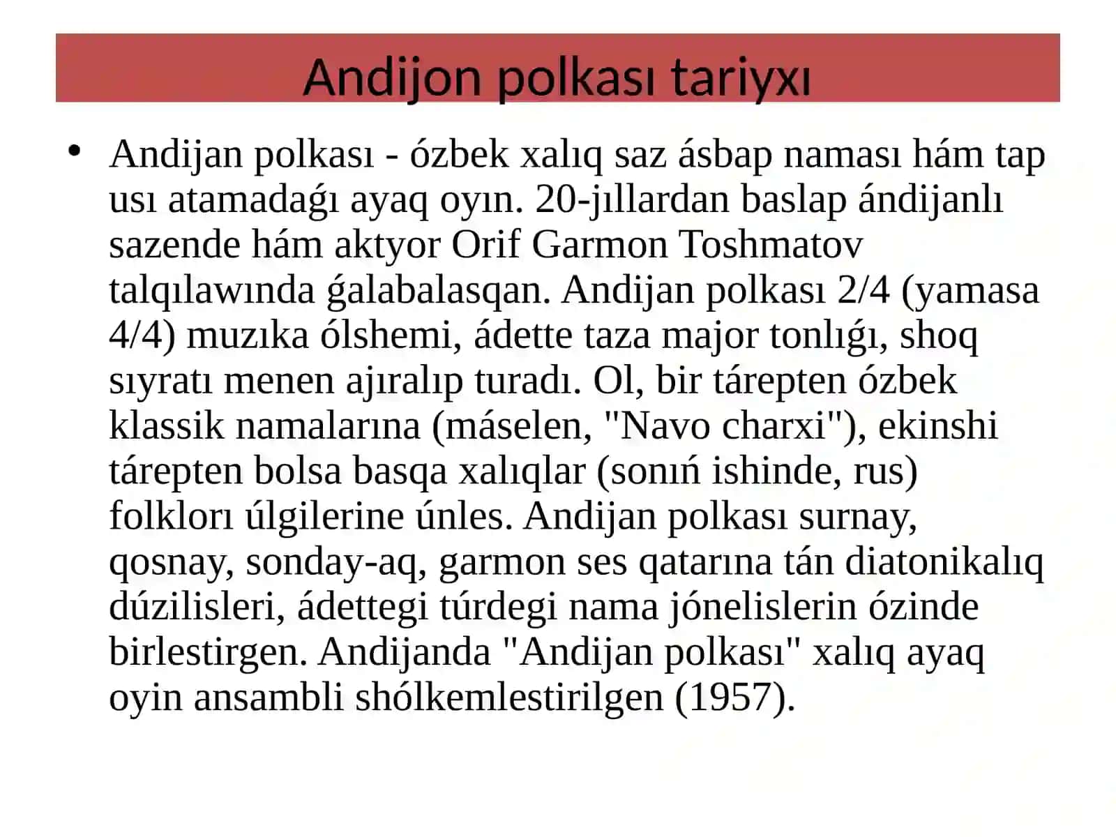 Andijon polkasi 2