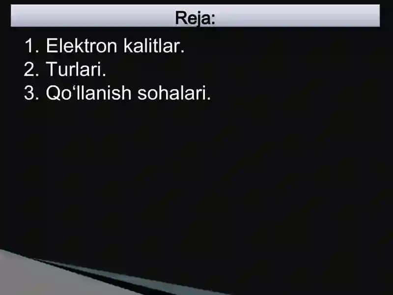 Elektron kalitlar 2