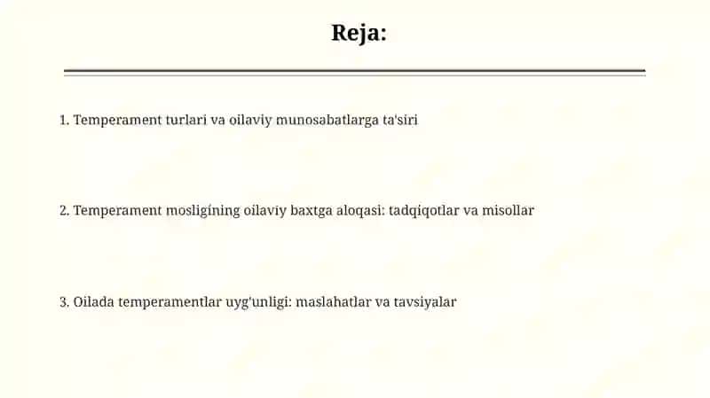 Temperament turlari va oilaviy munosabatlarga ta'siri 2