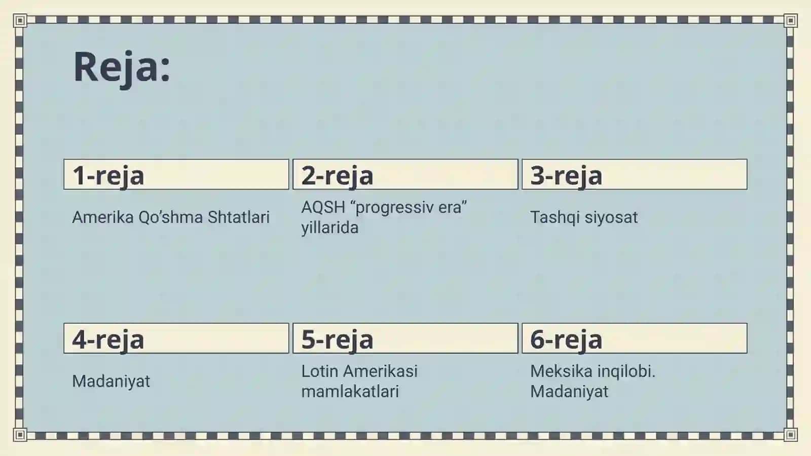 Ikki xil Amerika Shimoliy va Janubiy Amerikada taraqqiyot yo’nalishlari 2